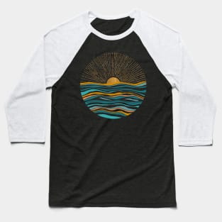 The Sun and The Sea Baseball T-Shirt